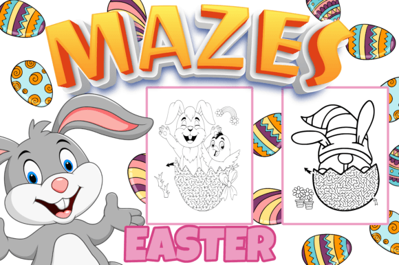 Download Easter Mazes Activities for Kids - Activities Collection