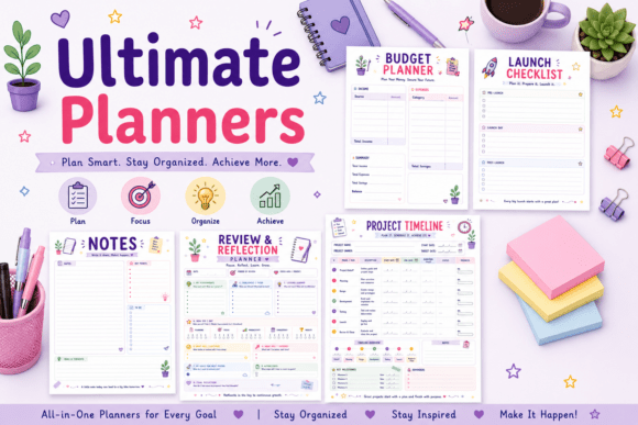 Download Ultimate Planners Bundle PDF - Bundle Collection