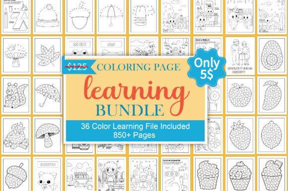 Download 850+ Coloring &amp; Scissor Skills Bundle - Bundle Collection