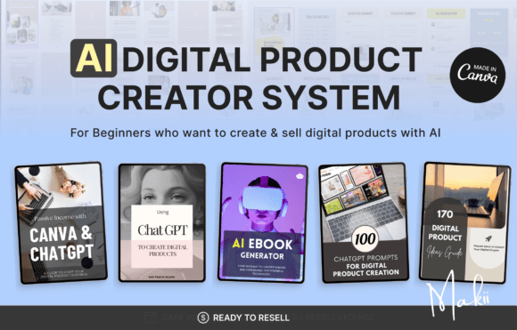 Download Canva &amp; ChatGPT Bundle, Passive Income - Bundle Collection