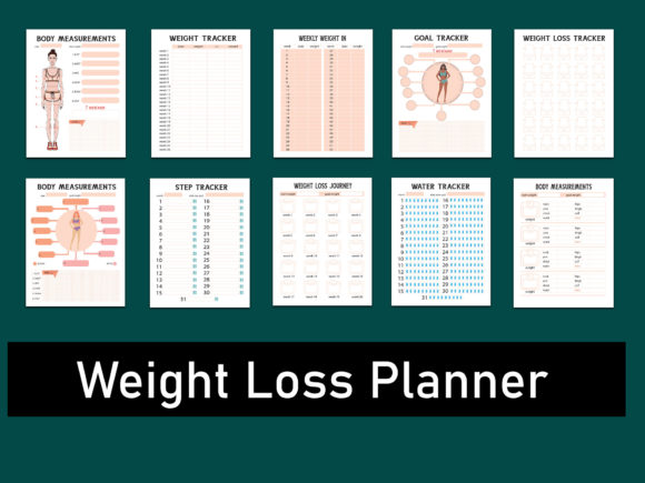 Download Weight Loss Planner Bundle - Bundle Collection