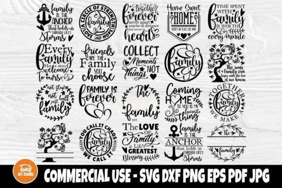 Download Family SVG Bundle, Home Svg, Family Sign - Bundle Collection