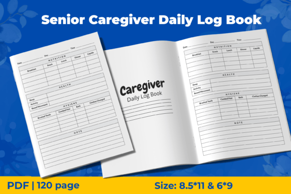 Download Senior Caregiver Daily Log Book Interior - Log Collection