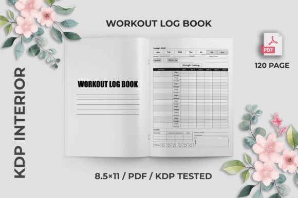 Download Workout Log Book – KDP Interior - Log Collection
