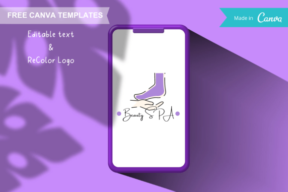 Download Canva Logo Templates - Foot Treatment - Log Collection