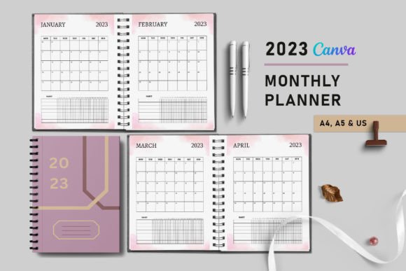 Download 2023 Monthly Planenr Bundle - Bundle Collection