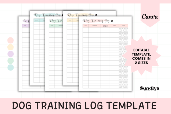 Download Editable Dog Training Log Template 4 - Log Collection