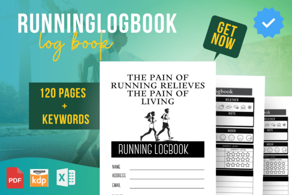 Download Running Logbook Weekly Running Log | KDP - Log Collection