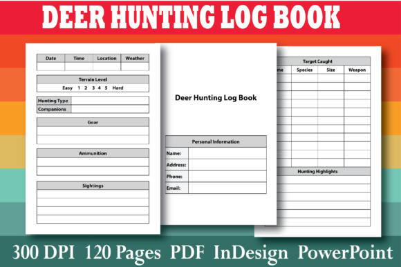 Download KDP Deer Hunting Log Book Interior - Log Collection