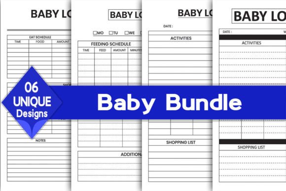 Download Baby Log Book Bundle | KDP Interior - Bundle Collection