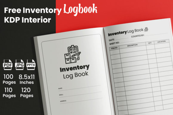 Download Free Inventory Logbook - KDP Interior - Log Collection